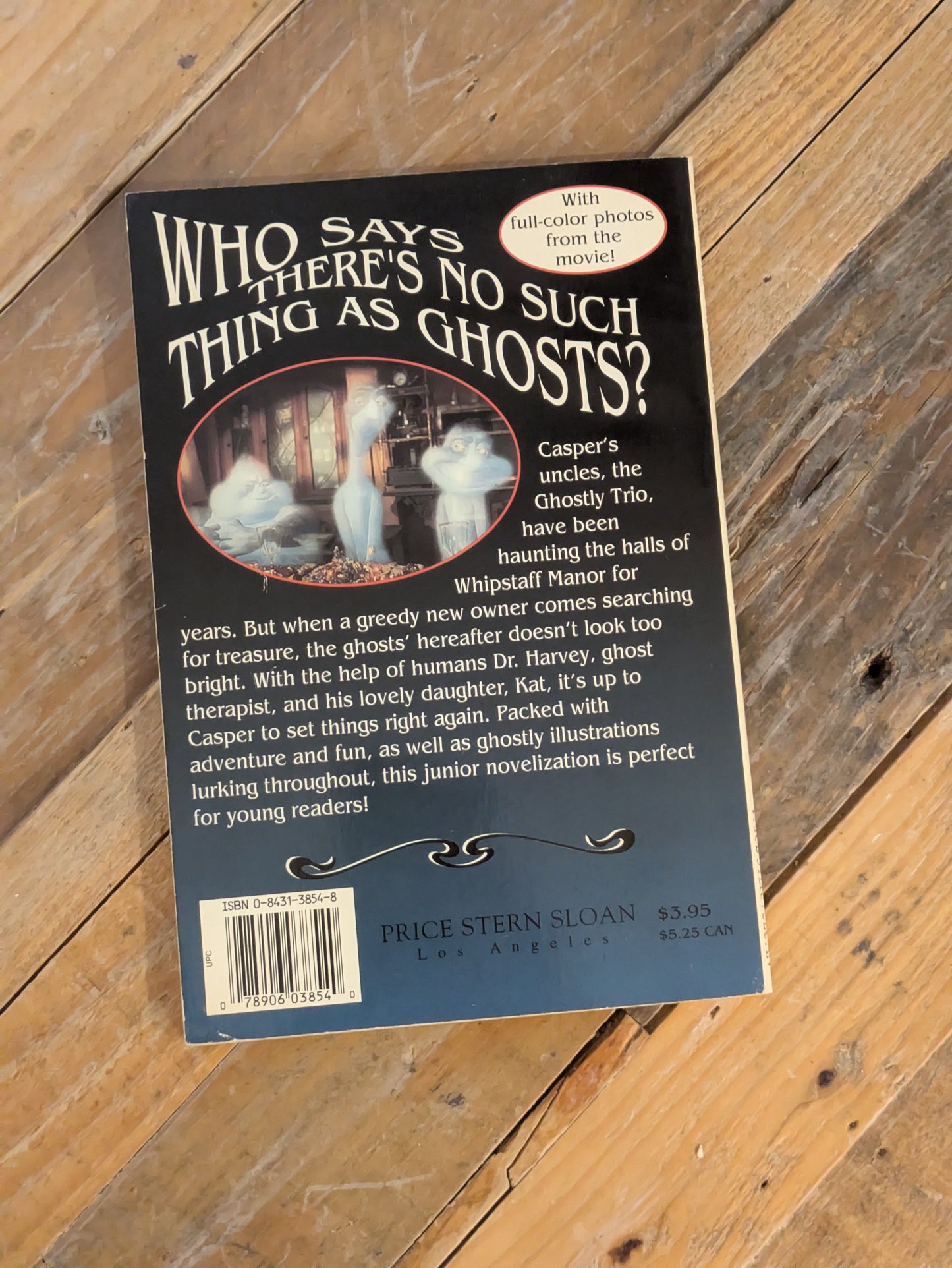 Casper (Junior Novelization) by Lisa Rojany - Vintage Tie-In Paperback