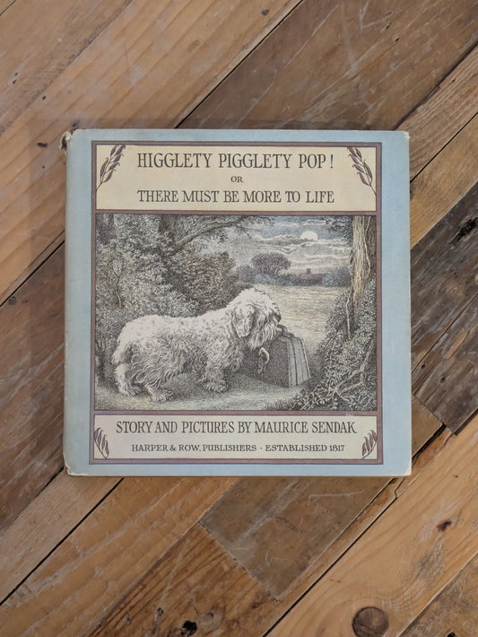 Higglety Pigglety Pop! (or There Must Be More to Life) by Maurice Sendak - Rare Vintage Hardcover