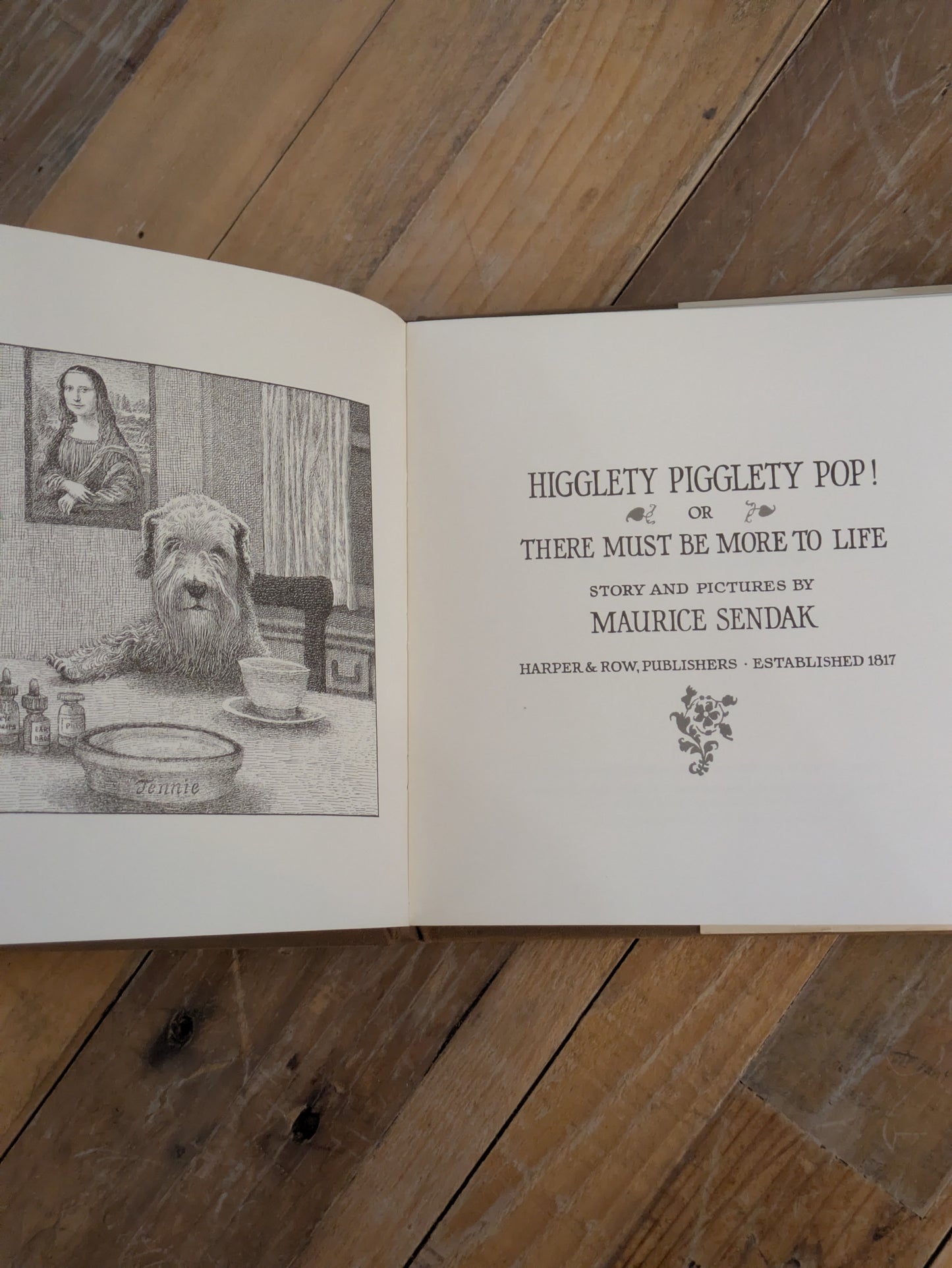 Higglety Pigglety Pop! (or There Must Be More to Life) by Maurice Sendak - Rare Vintage Hardcover