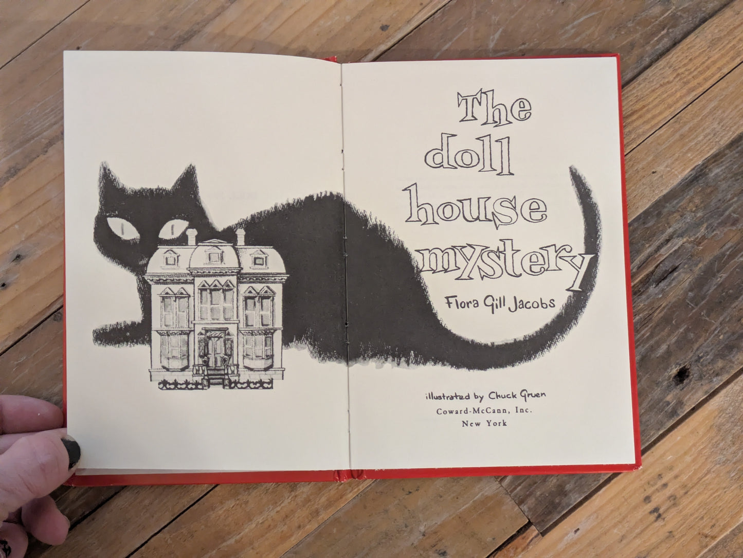 Doll House Mystery, The (Autographed Hardcover) by Flora Gill Jacobs, Chuck Gruen (Illustrator)
