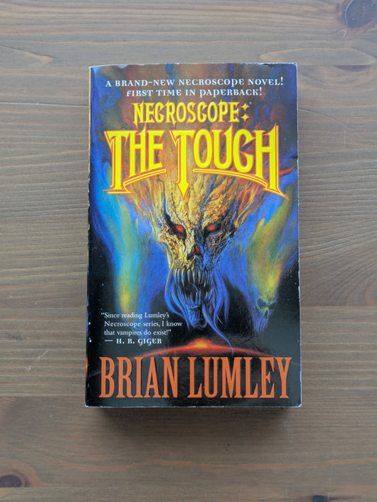 Necroscope: The Touch (Necroscope #14) by Brian Lumley - Vintage Paperback