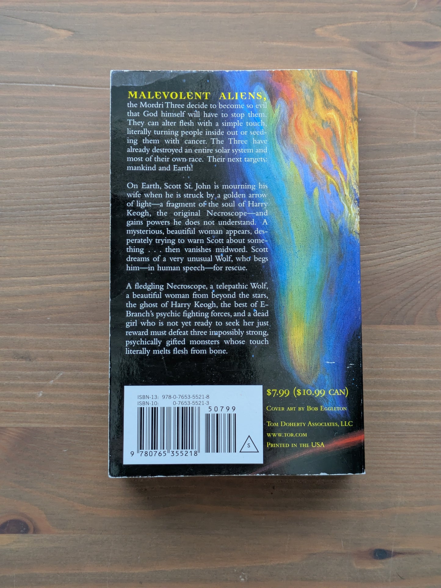 Necroscope: The Touch (Necroscope #14) by Brian Lumley - Vintage Paperback