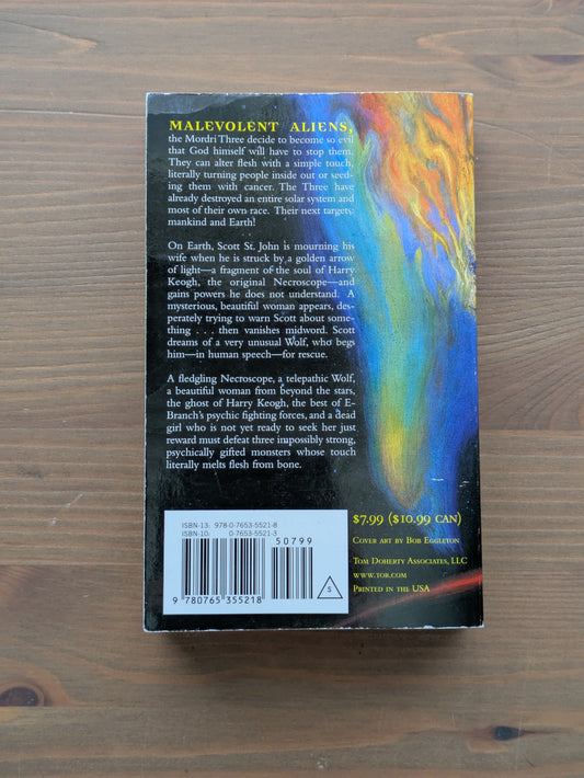 Necroscope: The Touch (Necroscope #14) by Brian Lumley - Vintage Paperback