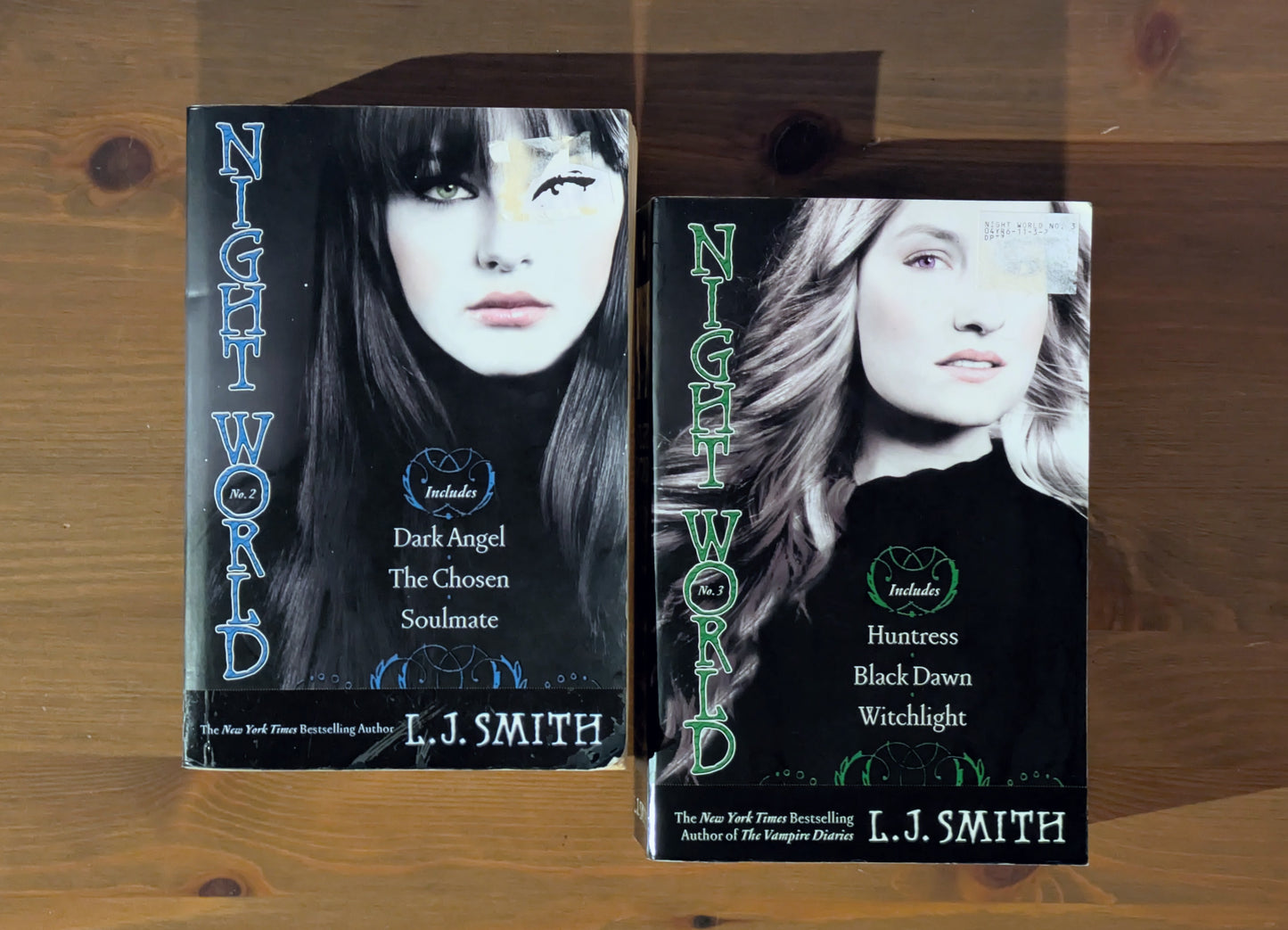 Night World (Books 4-9) by L.J. Smith - Vintage Paperback Anthologies Vol. 2 & 3