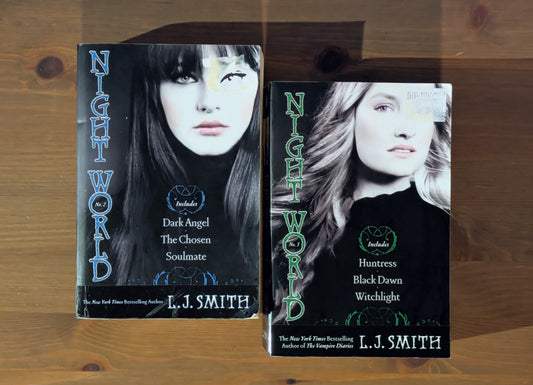 Night World (Books 4-9) by L.J. Smith - Vintage Paperback Anthologies Vol. 2 & 3