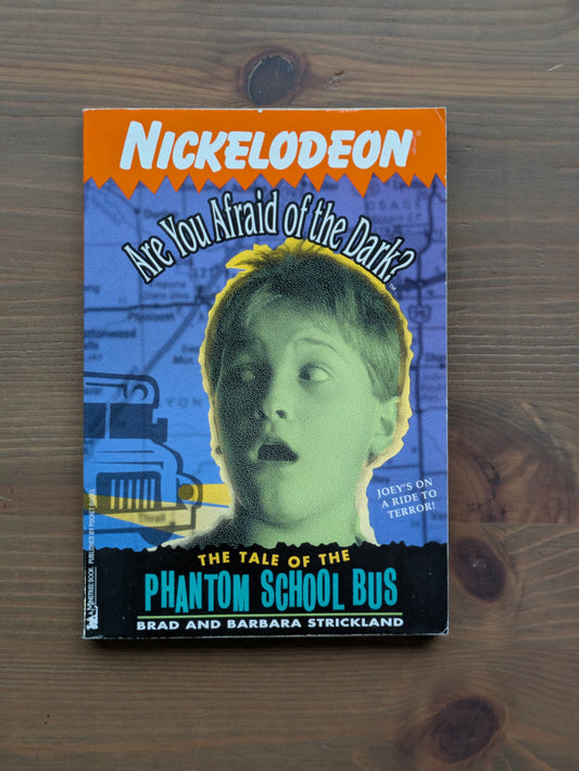Tale of the Phantom School Bus, The (Are You Afraid of the Dark? #6) by Brad Strickland - Vintage Paperback