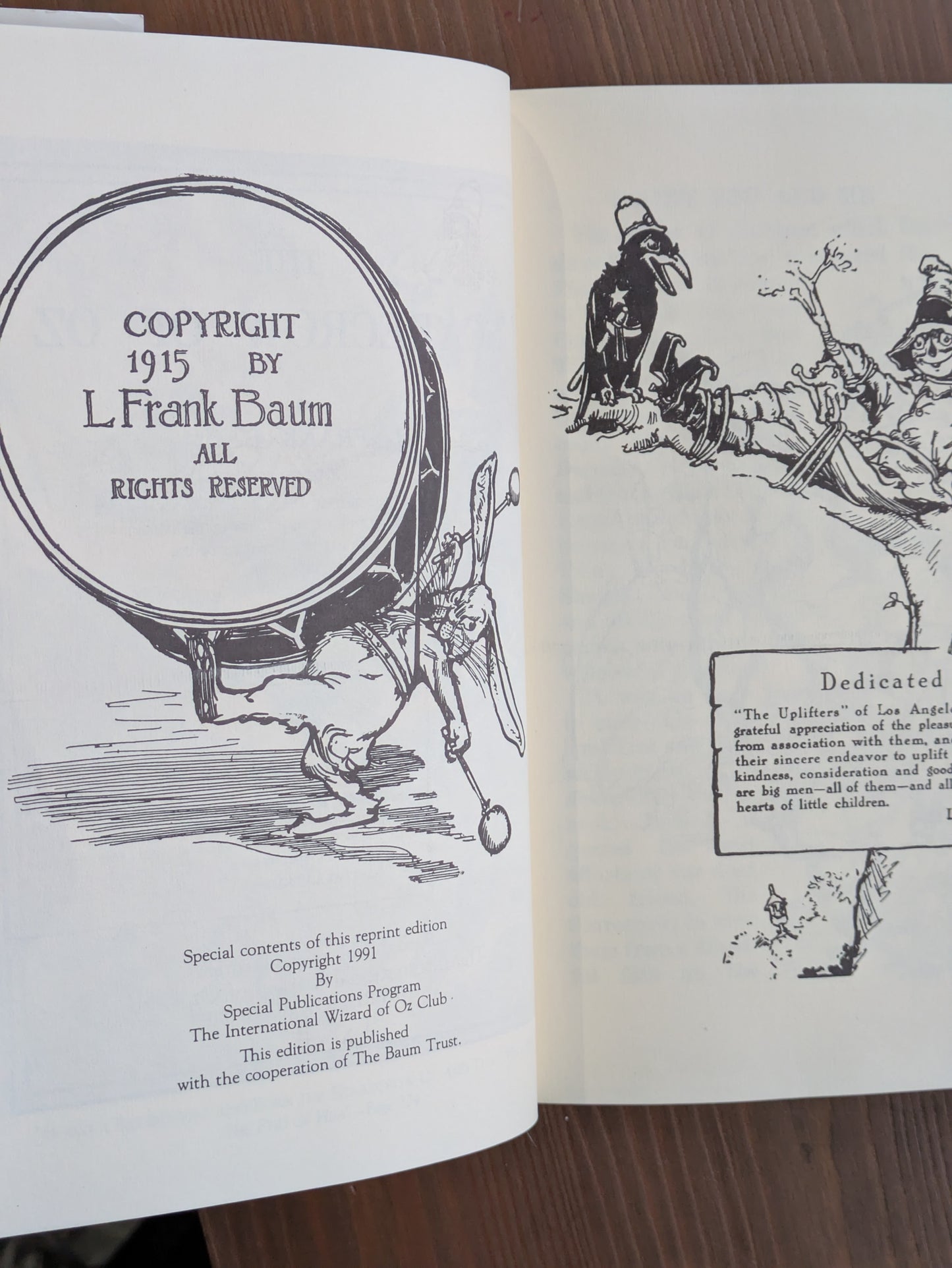 Scarecrow of Oz, The (Wizard of Oz #9) by L. Frank Baum - Vintage Hardcover
