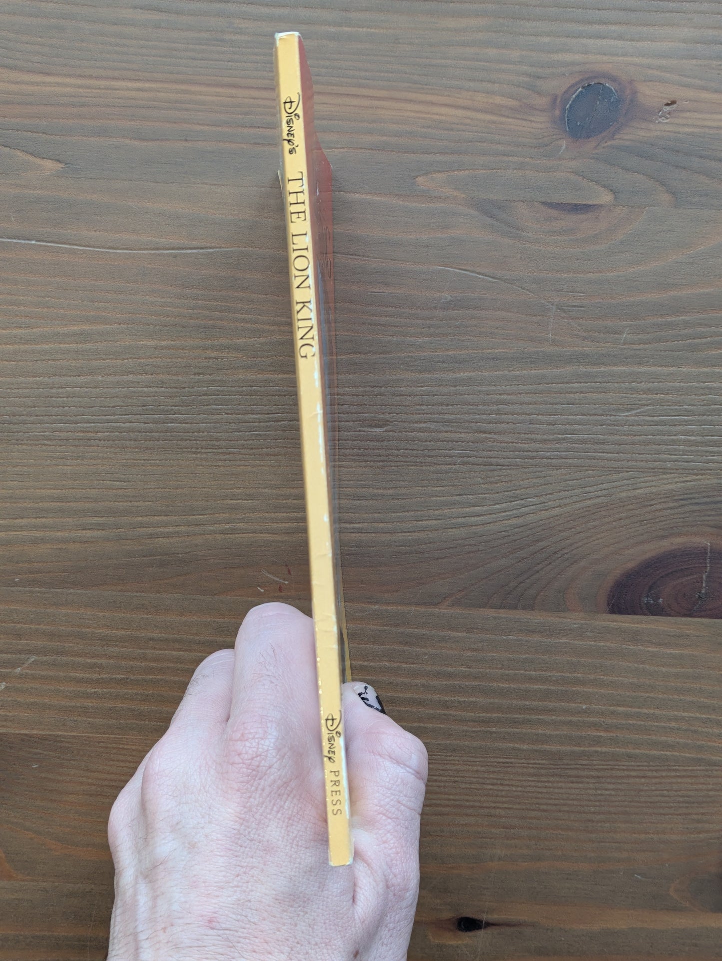 Lion King, The (Disney Tie-In Novelization) by Gina Ingoglia - Vintage Paperback