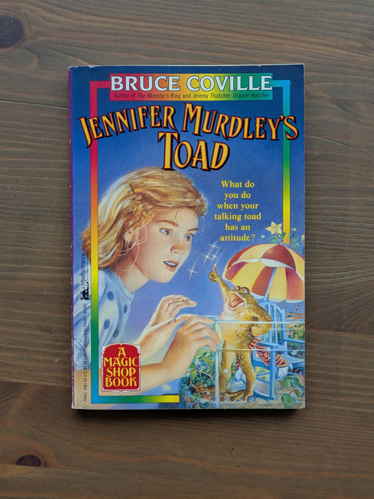 Jennifer Murdley's Toad (Magic Shop #3) by Bruce Coville - Vintage Paperback