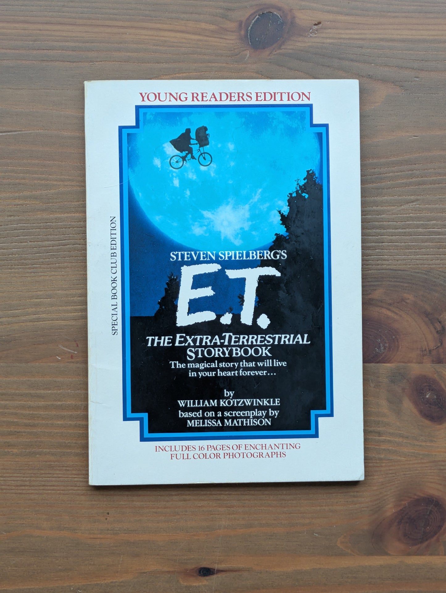 E.T. the Extraterrestrial (Young Readers' Storybook) by William Kotzwinkle - Vintage Paperback