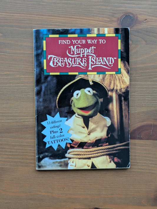 Find Your Way to Muppet Treasure Island (Vintage Paperback) by Kate McMullan, Michael K. Frith (Illustrator)