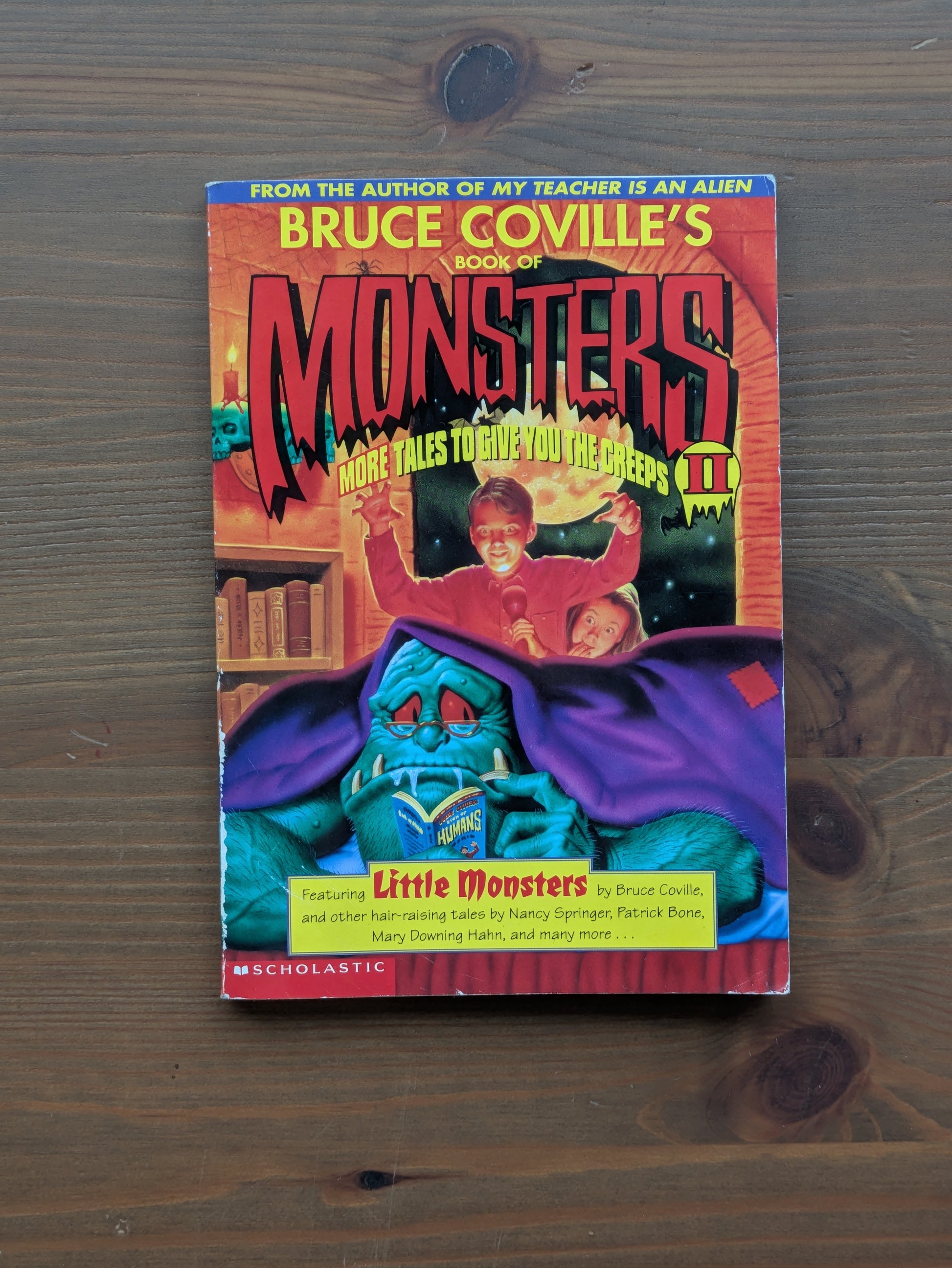 bruce coville's book of monsters Bruce Coville's Book of Monsters II: More Tales to Give You the Creeps