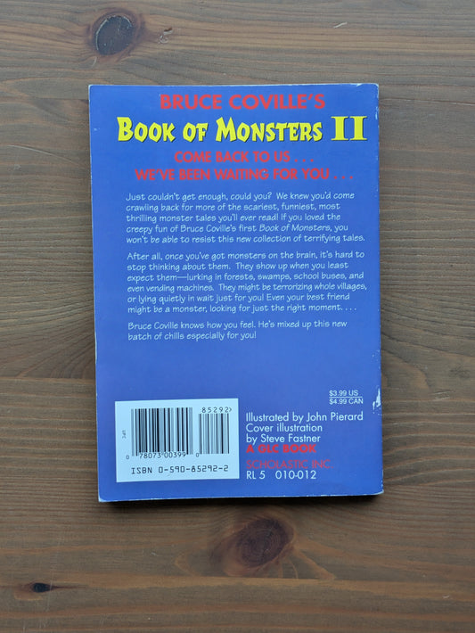 Bruce Coville's Book of Monsters II: More Tales to Give You the Creeps