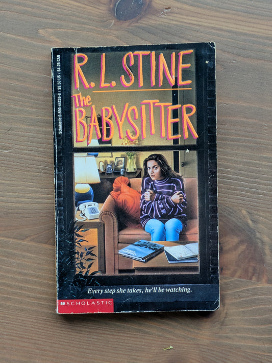Babysitter, The (Point Horror) by R.L. Stine - Vintage Paperback