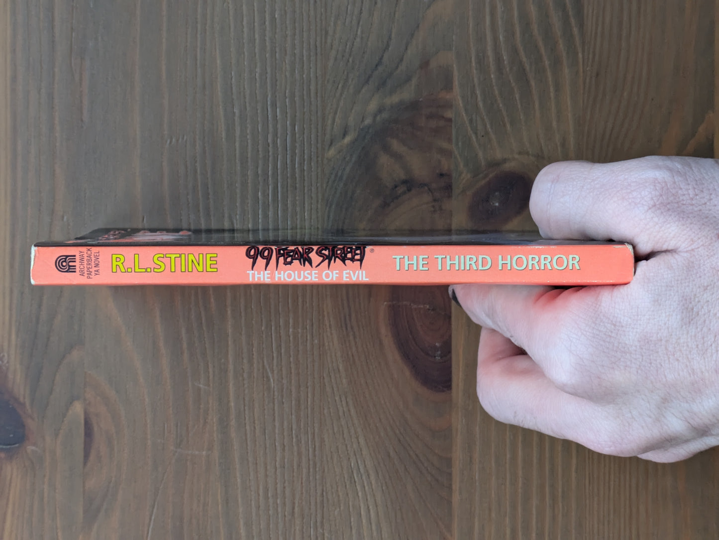 Third Horror, The (99 Fear Street #3) by R.L. Stine - Vintage Paperback