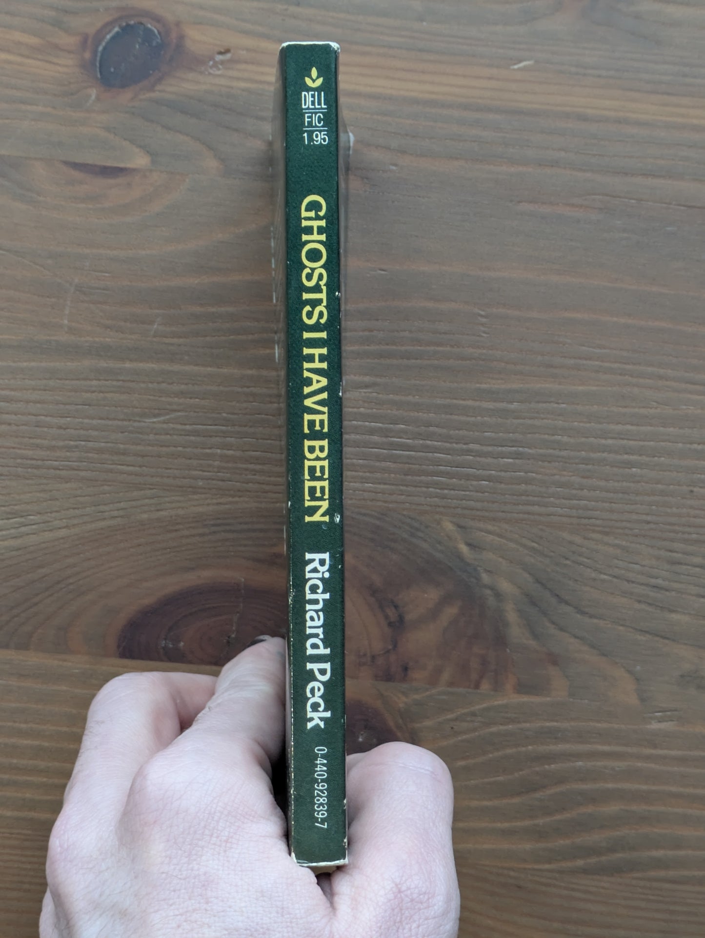 Ghosts I Have Been (Blossom Culp #2) by Richard Peck - Vintage Paperback