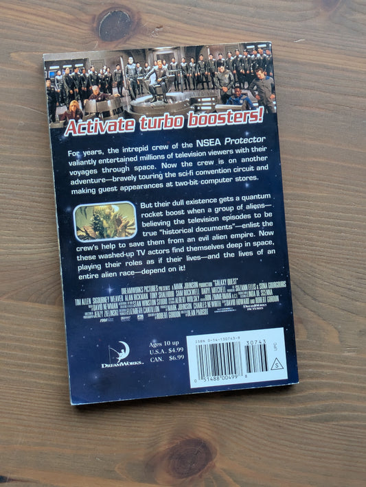 Galaxy Quest (Vintage Tie-In Paperback) by Ellen Weiss