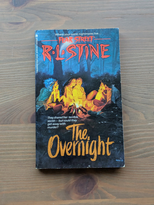 Overnight, The (Fear Street #4) by R.L. Stine - Vintage Paperback