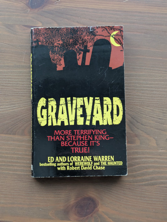 Graveyard (Rare Vintage Paperback) by Lorraine Warren, Ed Warren, Robert David Chase