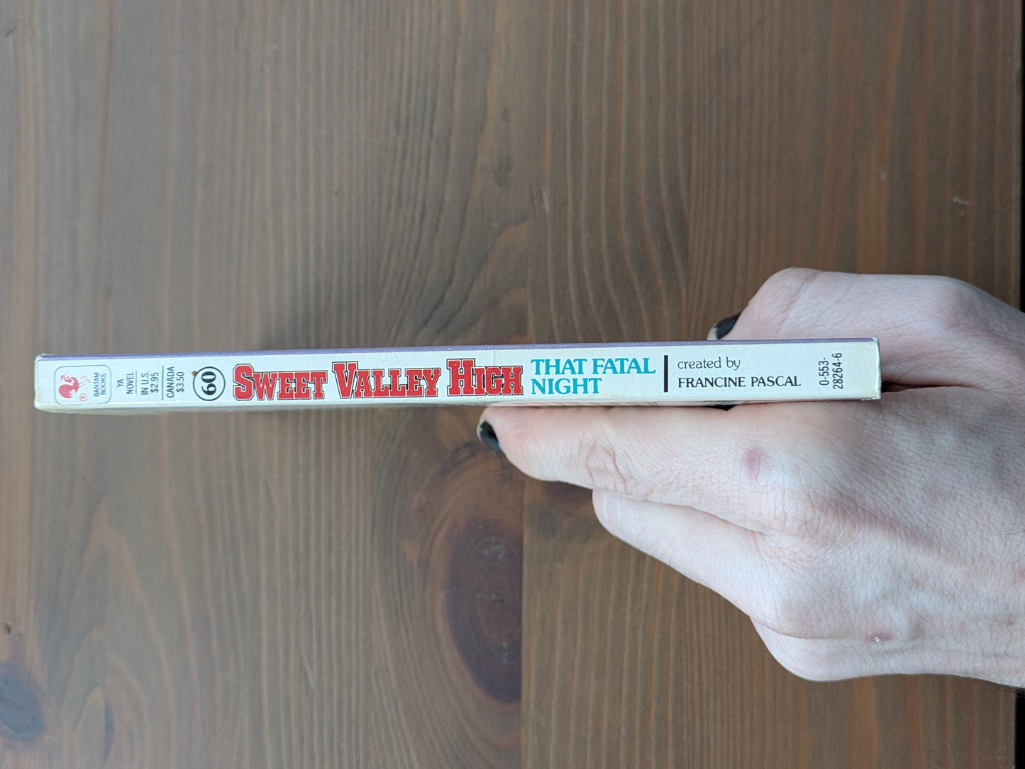 That Fatal Night (Sweet Valley High #60) by Francine Pascal, Kate William - Vintage Paperback