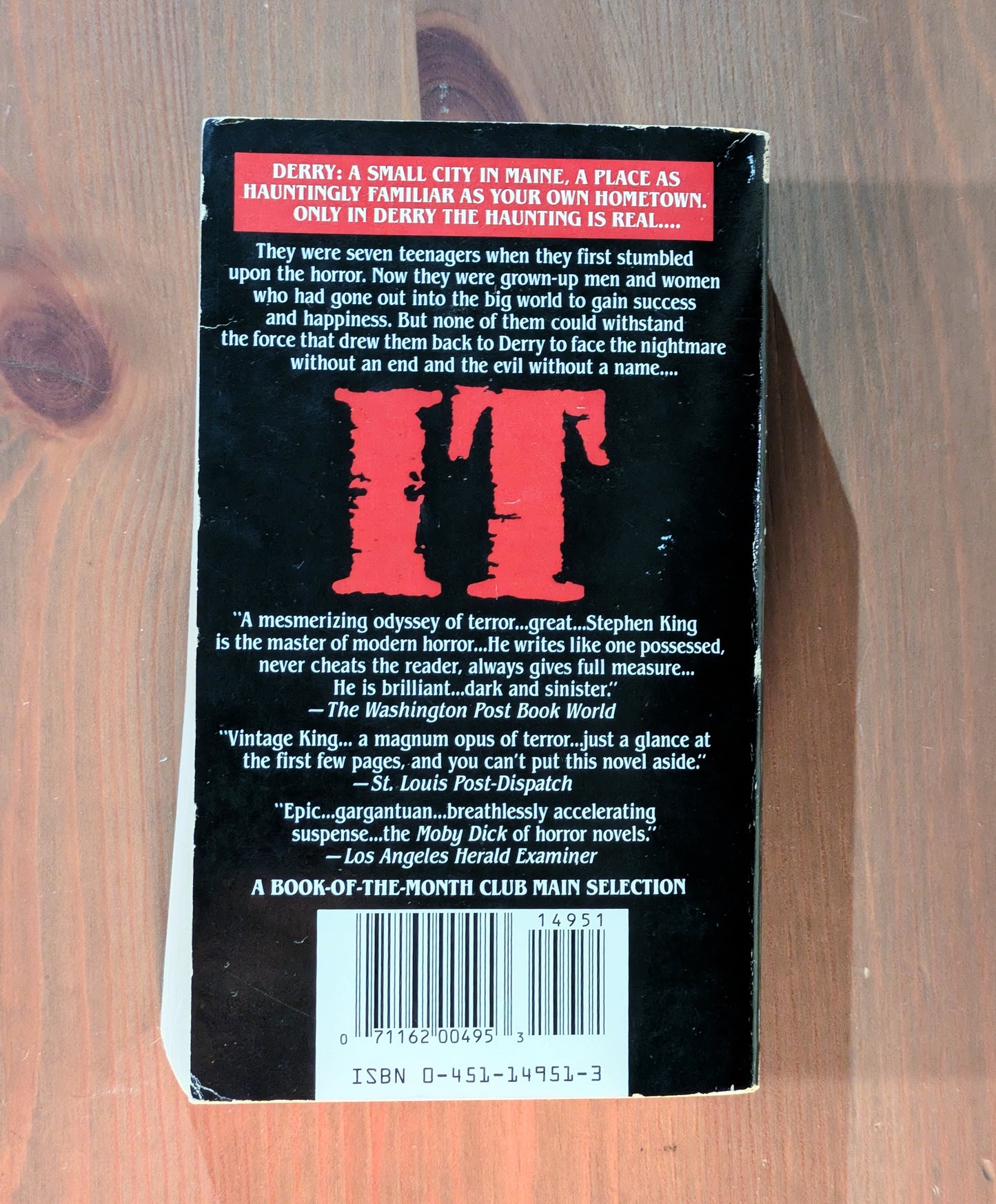 IT: A Novel (Vintage Paperback) by Stephen King