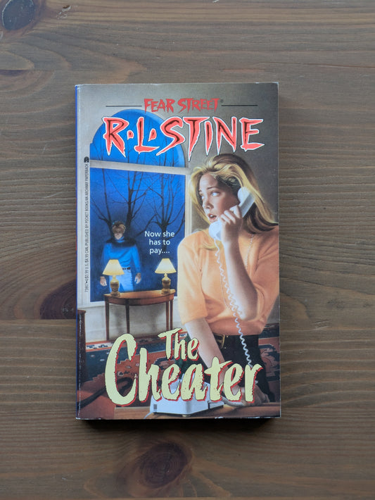 Cheater, The (Fear Street #18) by R.L. Stine - Vintage Paperback