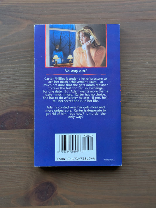 Cheater, The (Fear Street #18) by R.L. Stine - Vintage Paperback