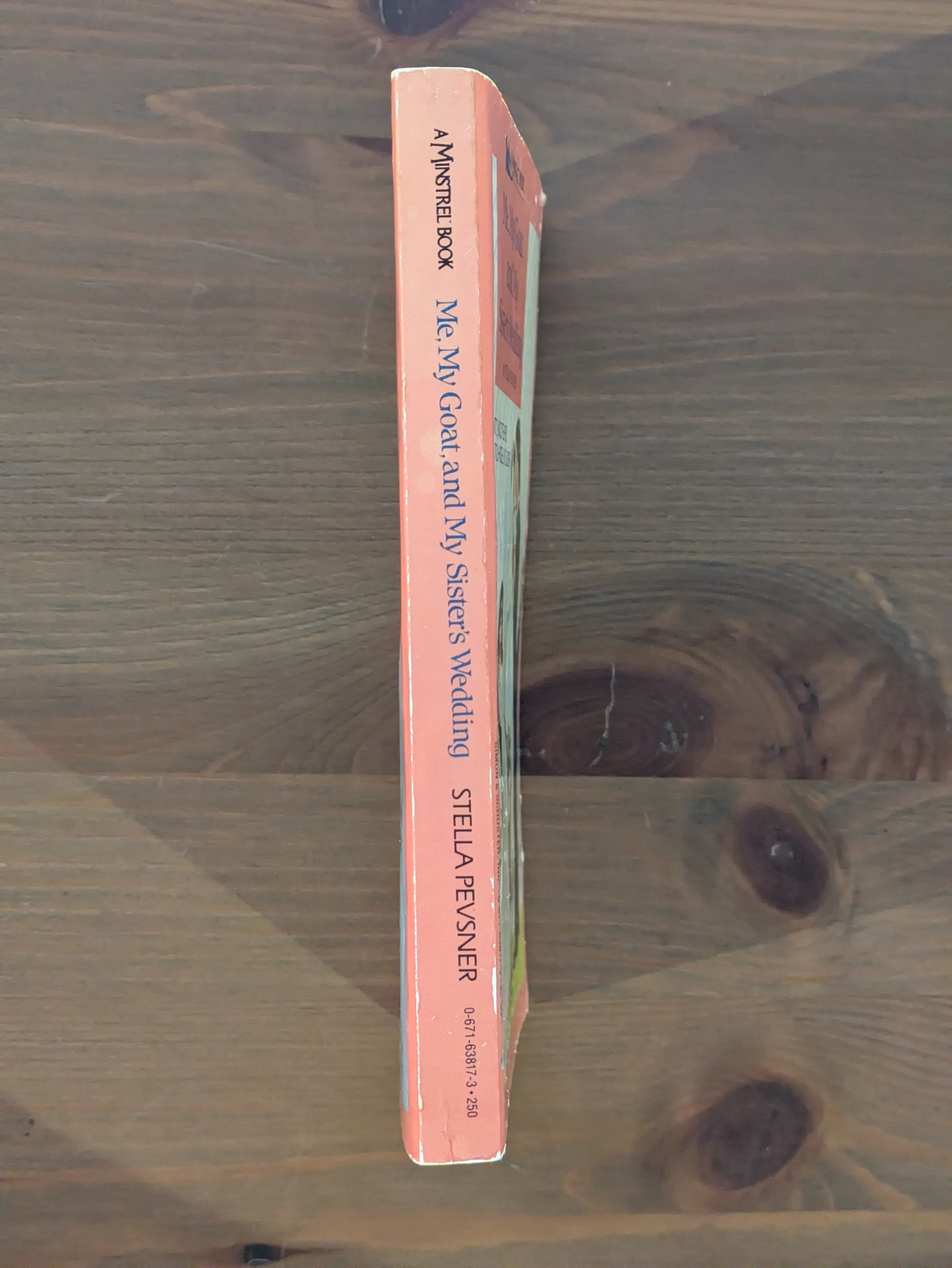 Me, My Goat, and My Sister's Wedding (Vintage Paperback) by Stella Pevsner