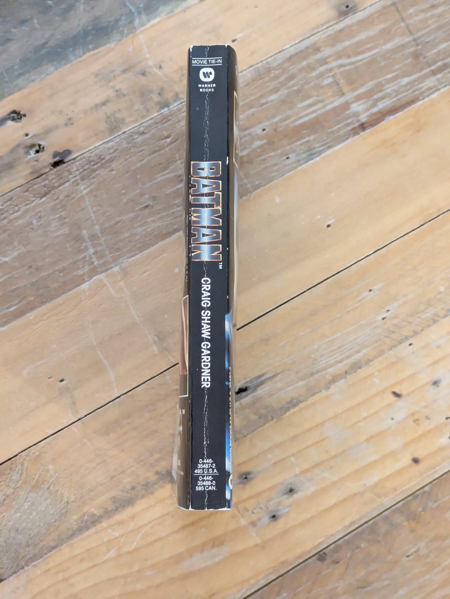 BATMAN (1989 Paperback) Screenplay Novelization by Craig Shaw Gardiner