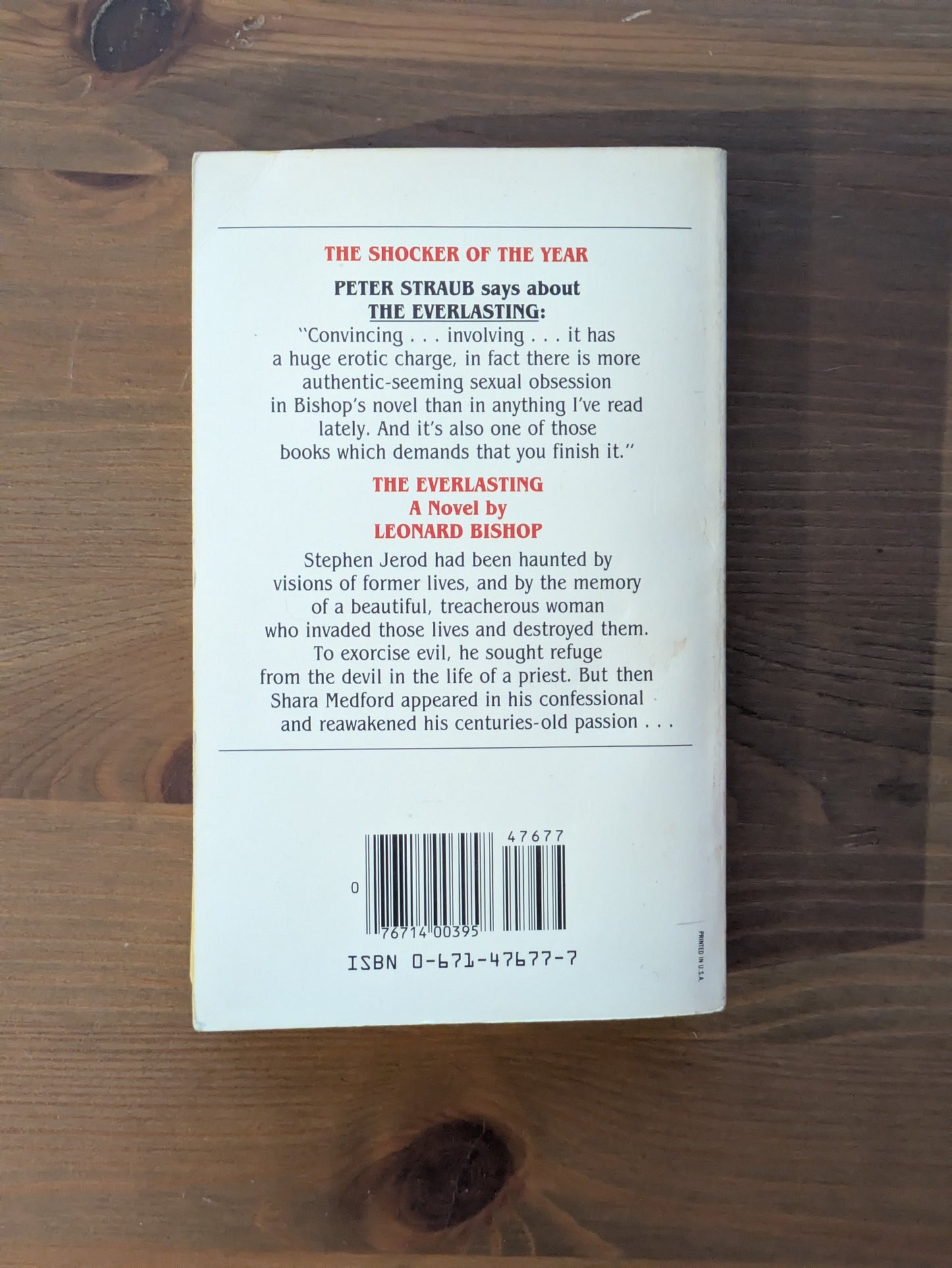 Everlasting, The (Vintage Paperback) by Leonard Bishop