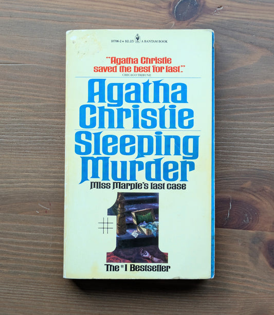 Sleeping Murder (Miss Marple #12) by Agatha Christie - Vintage Paperback
