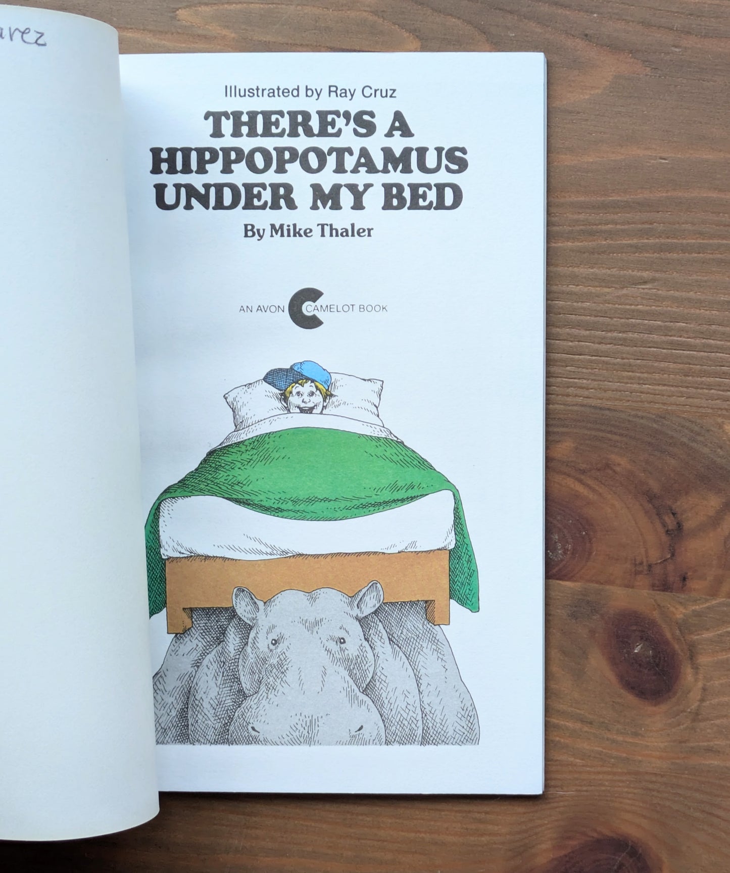 There's a Hippopotamus Under My Bed (Vintage Paperback) by Mike Thaler