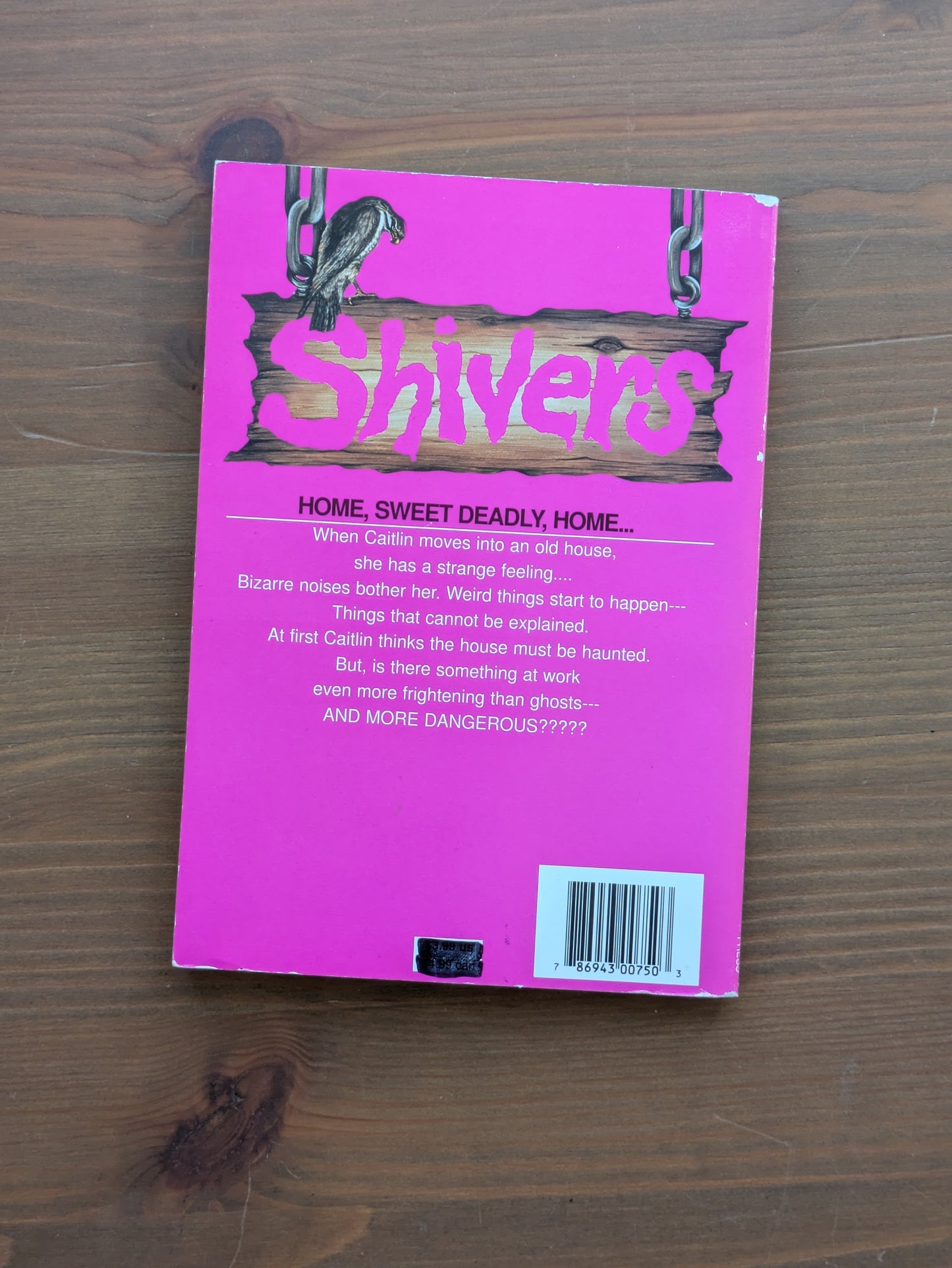 Haunting House, The (Shivers #6) by M.D. Spenser - Vintage Paperback