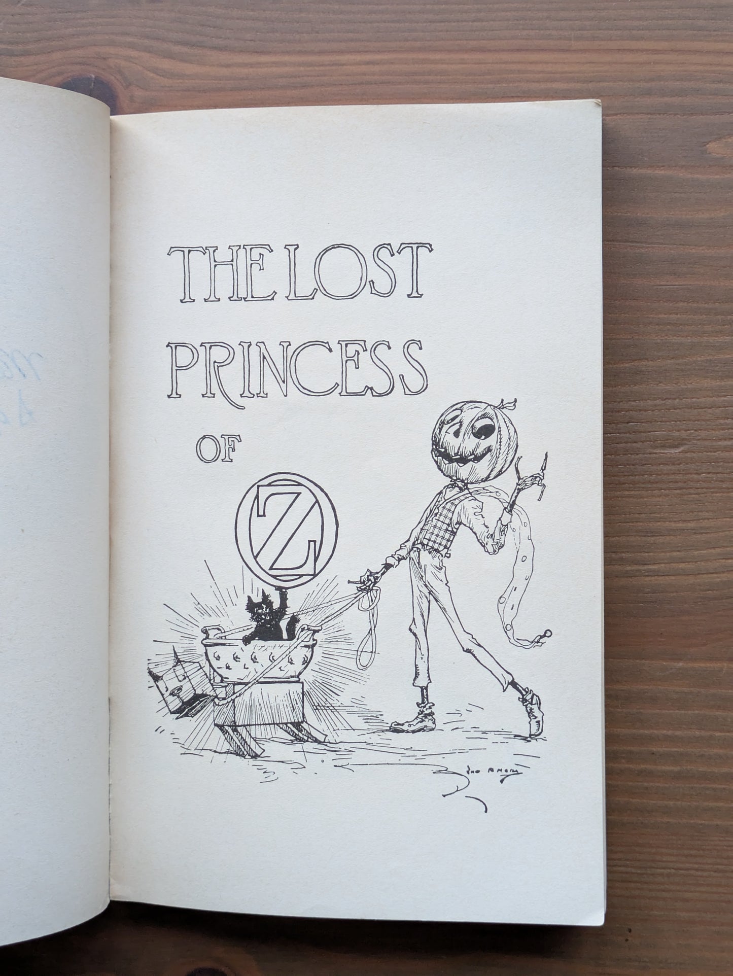 Lost Princess of Oz, The (Wizard of Oz #11) by L. Frank Baum - Vintage Paperback