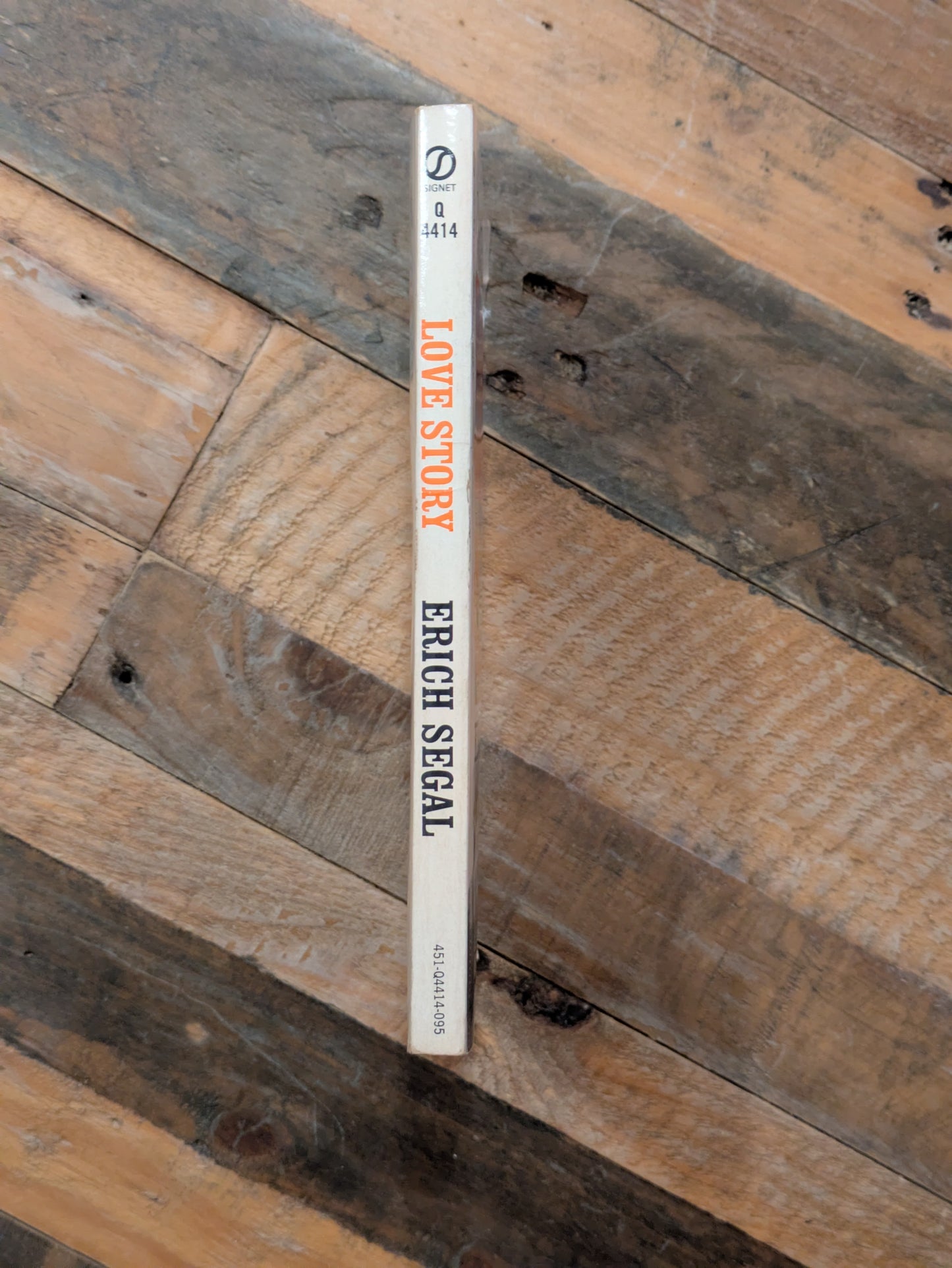 Love Story (Vintage Paperback Tie-In) by Erich Segal