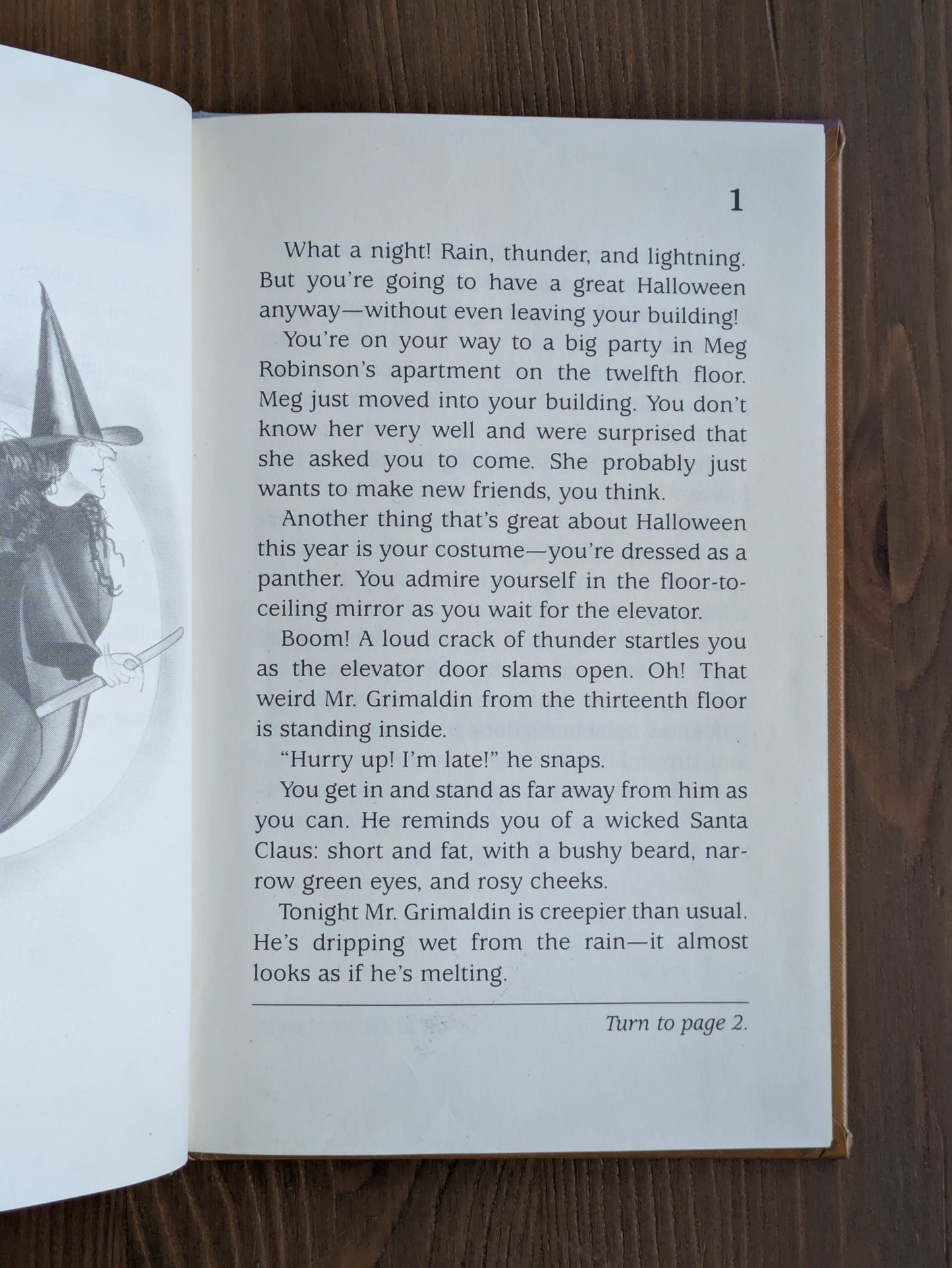 Halloween Party, The (Choose Your Own Nightmare #5) by E.A.M. Jakab - Vintage Hardcover