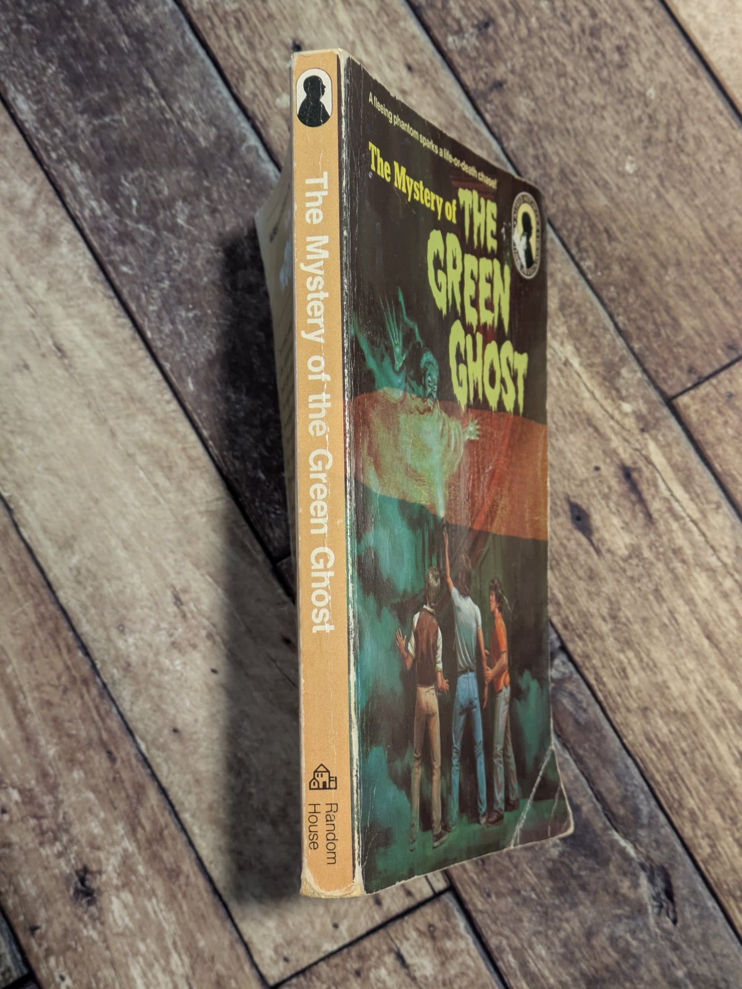 Mystery of the Green Ghost (Alfred Hitchcock & The Three Investigators #4) by Robert Arthur - Vintage Paperback