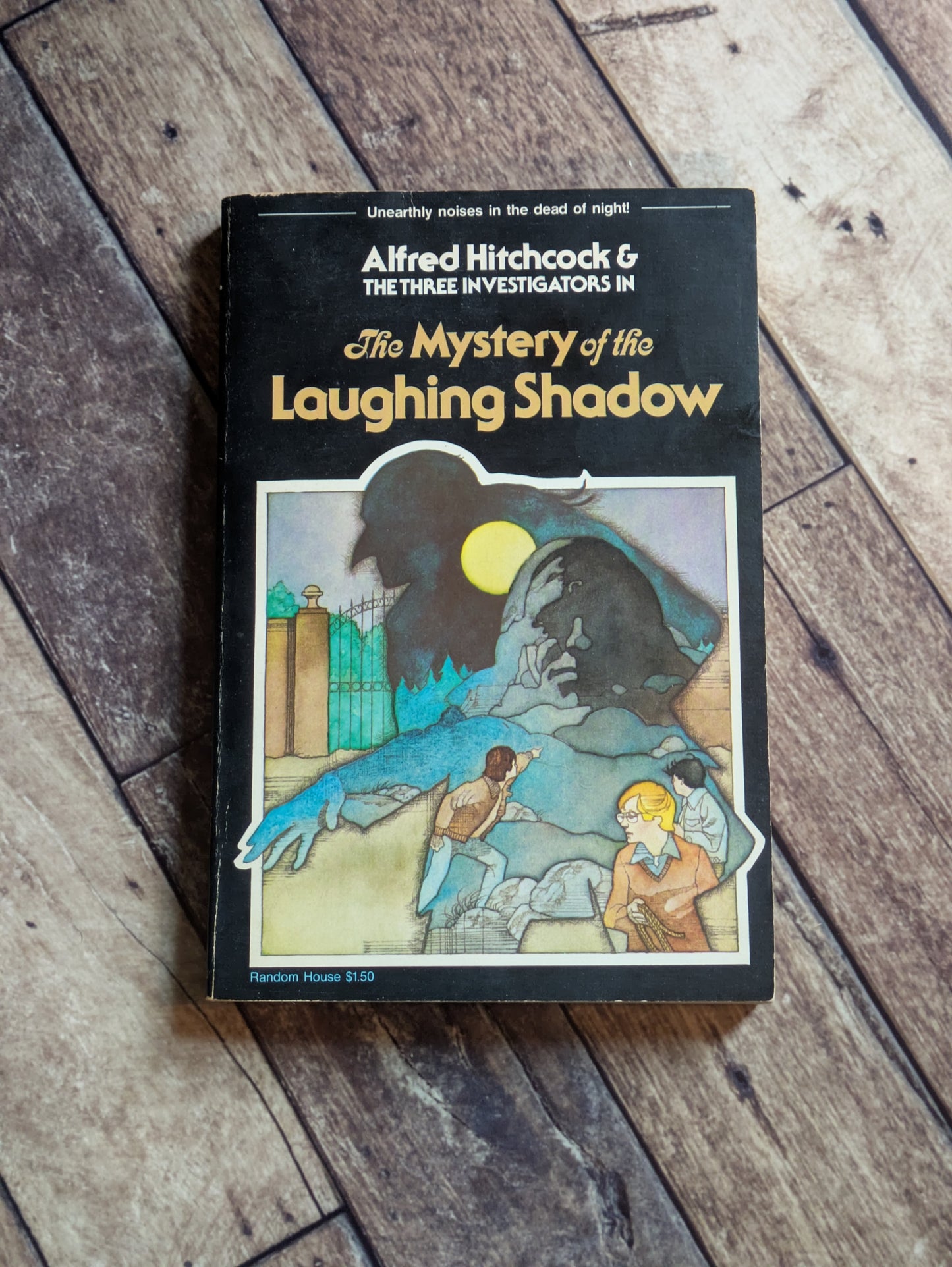Mystery of Laughing Shadow, The (Hitchcock's Three Investigators #12) by William Arden - Vintage Paperback