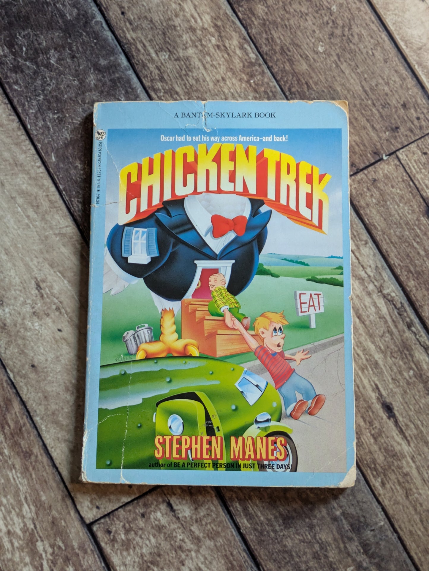 Chicken Trek (Oscar Noodleman #3) by Stephen Manes - Vintage Paperback
