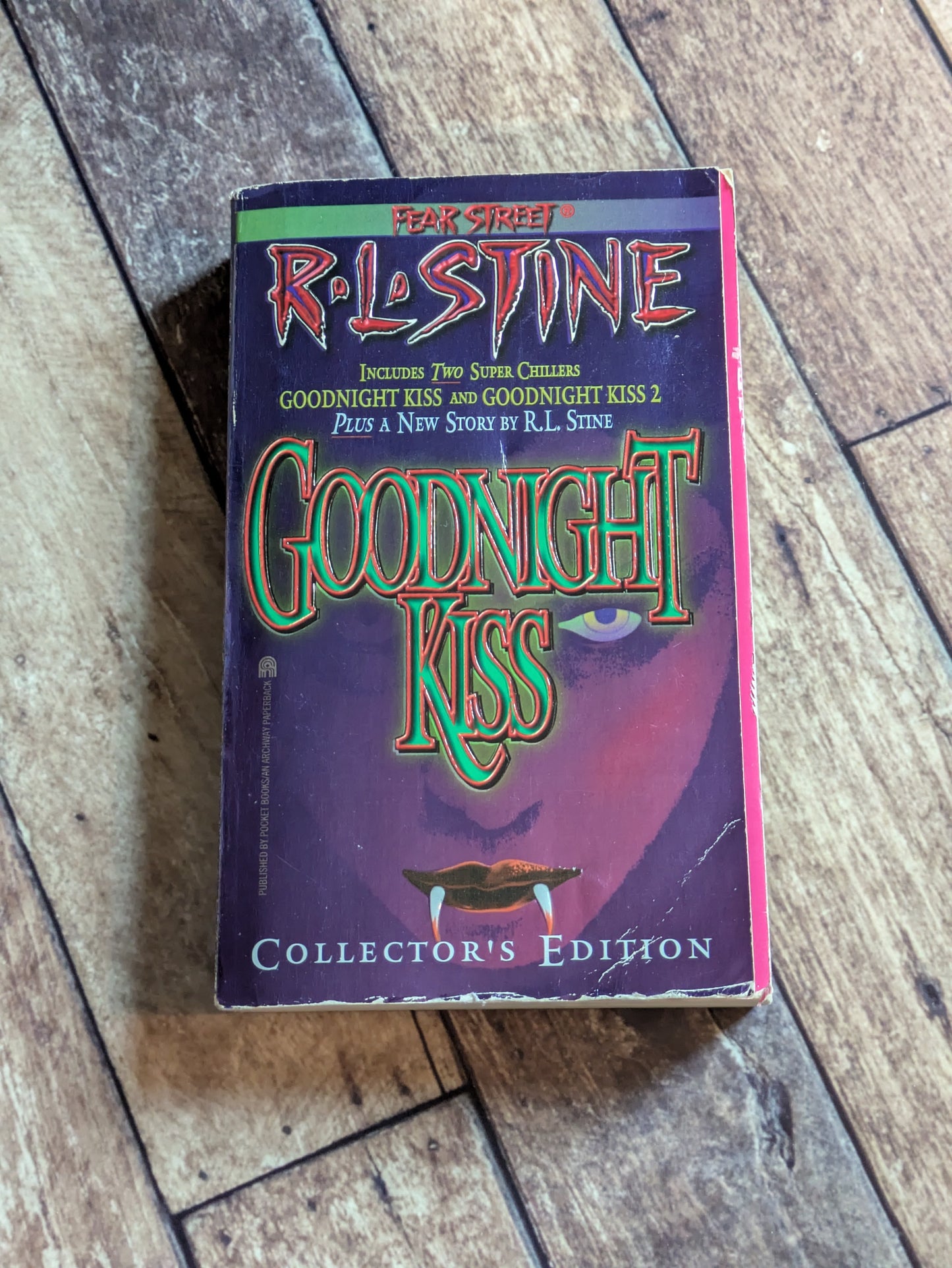 Goodnight Kiss (Collector's Edition Anthology) Fear Street Superchillers Part 1 & 2 by R.L. Stine