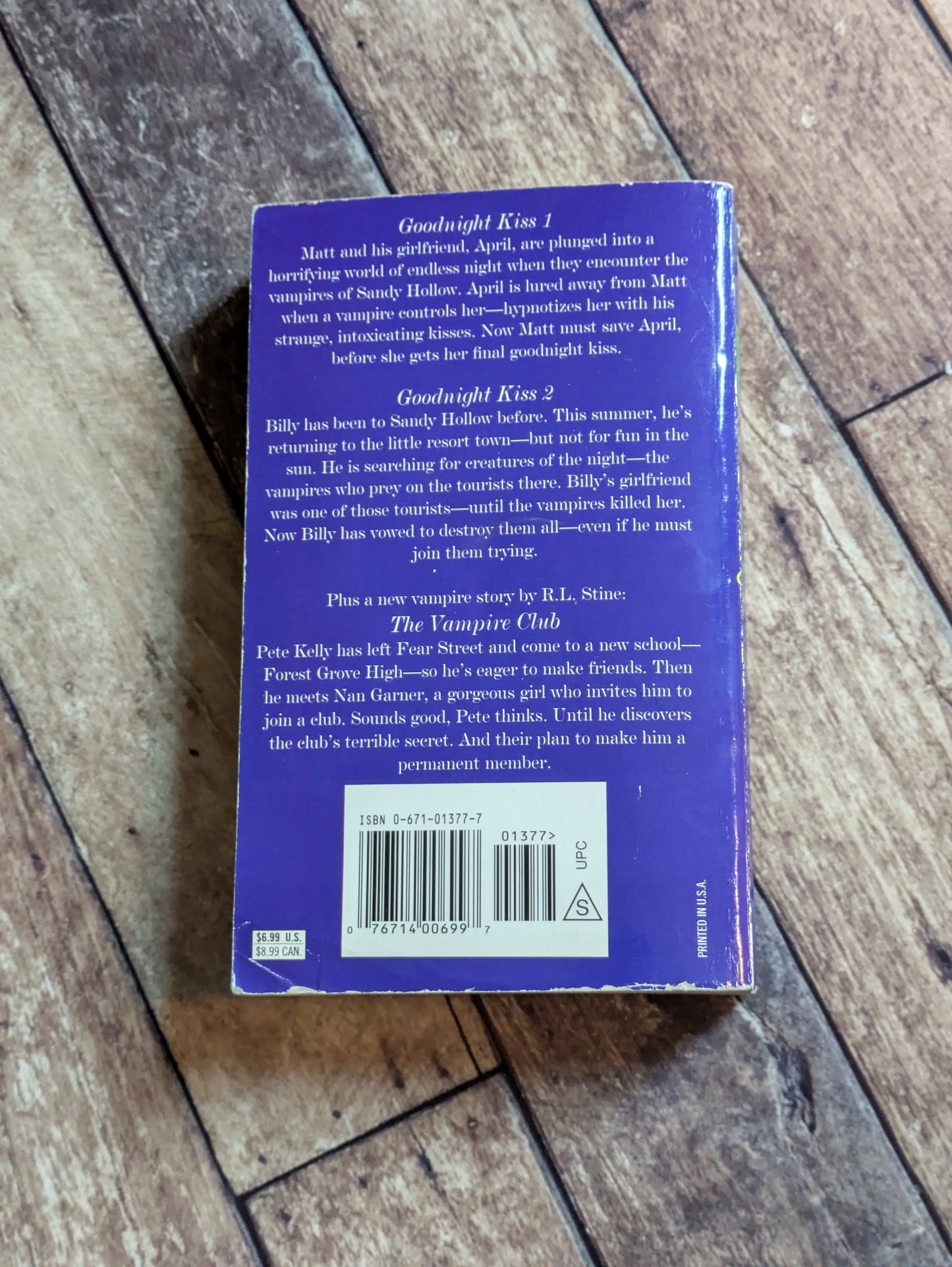 Goodnight Kiss (Collector's Edition Anthology) Fear Street Superchillers Part 1 & 2 by R.L. Stine