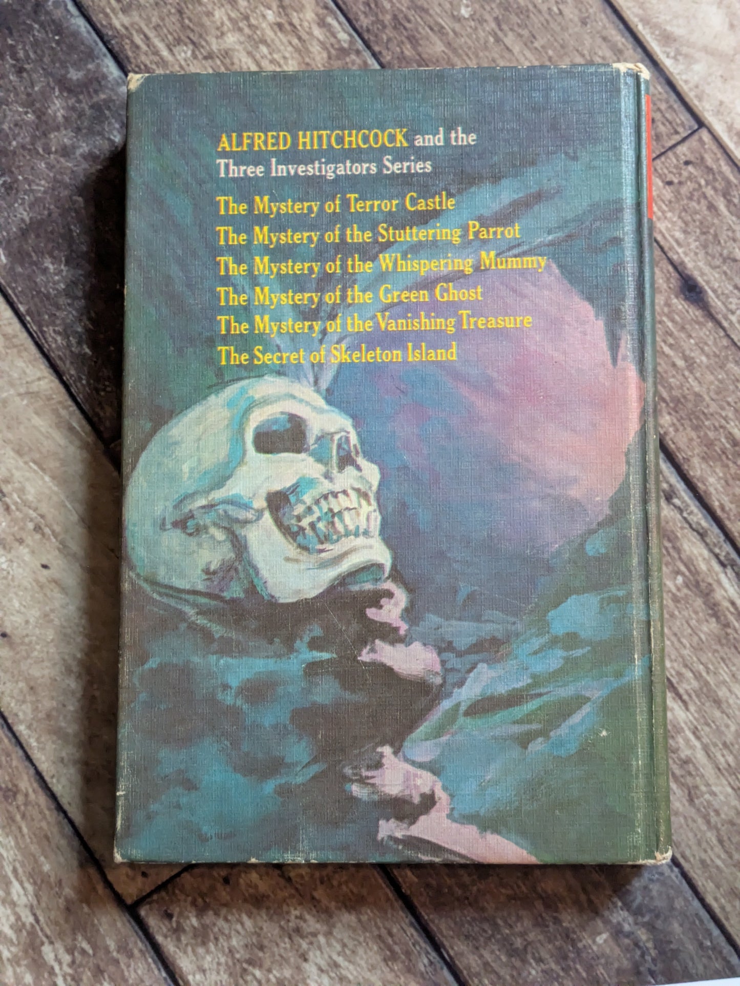 Secret of Skeleton Island, The (Classic Three Investigators #6) by Robert Arthur - Vintage Hardcover