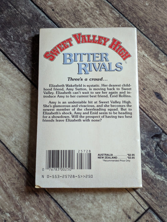 Bitter Rivals (Sweet Valley High #29) by Francine Pascal, Kate William