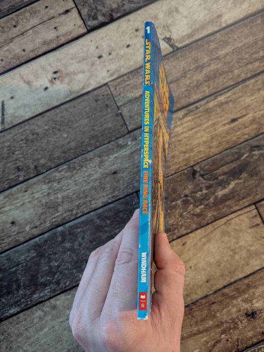 Fire Ring Race (Star Wars Adventures in Hyperspace) by Ryder Windham - Vintage Paperback