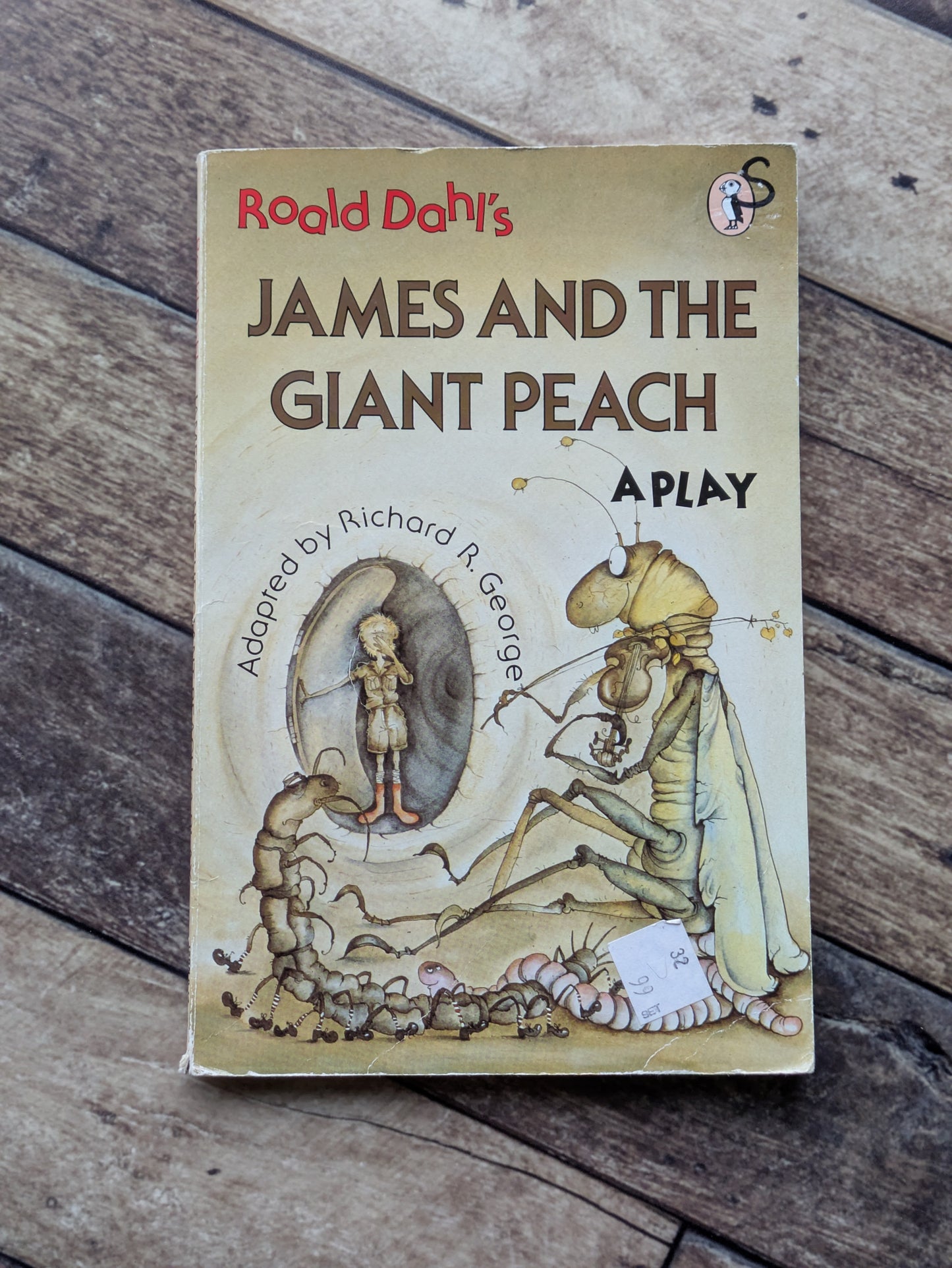 James and the Giant Peach: a Play (Vintage Paperback Script) by Richard R. George, Roald Dahl