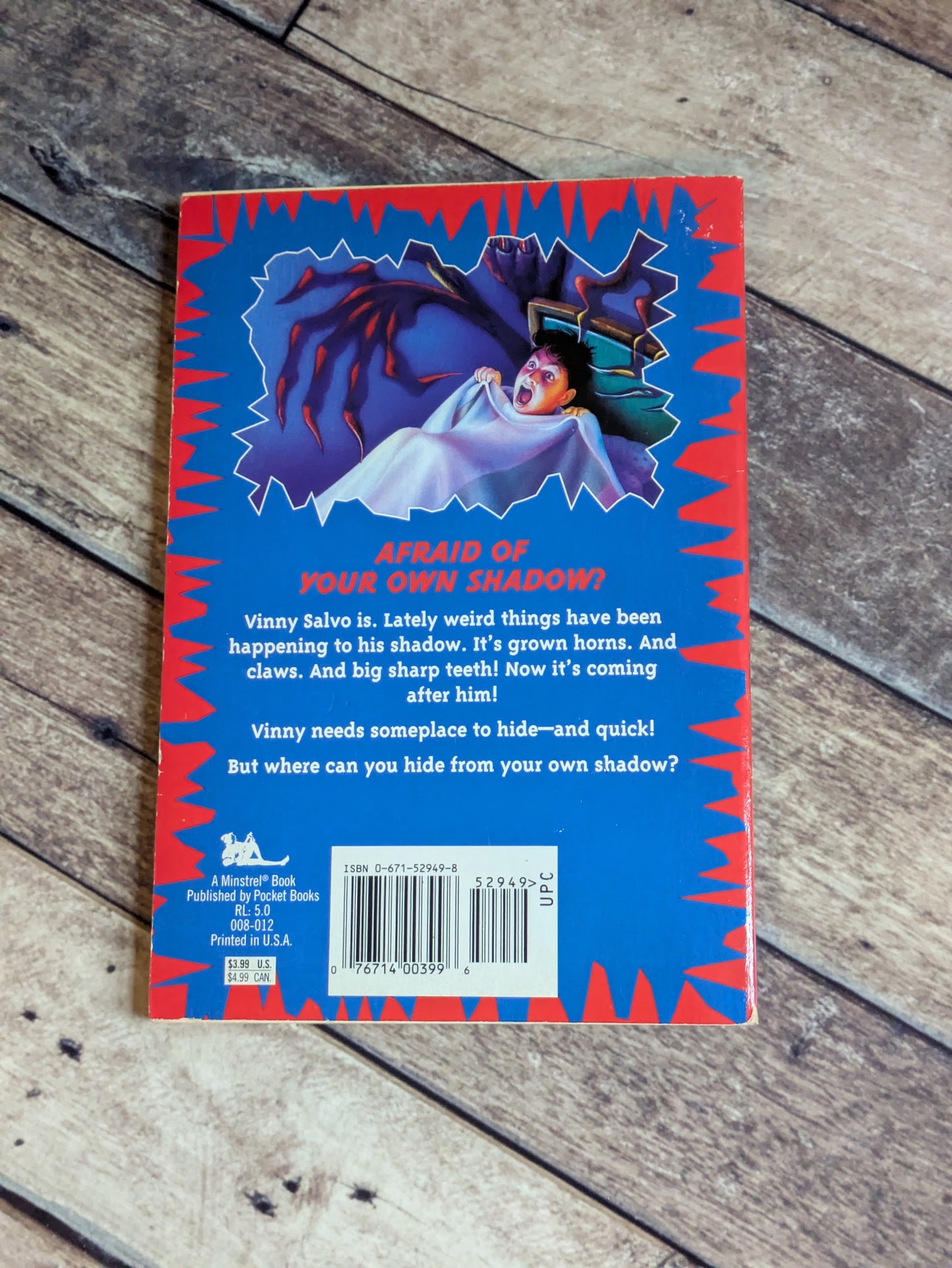 Revenge of the Shadow People (Ghosts of Fear Street #9) by R.L. Stine, Jahnna N. Malcolm - Vintage Paperback