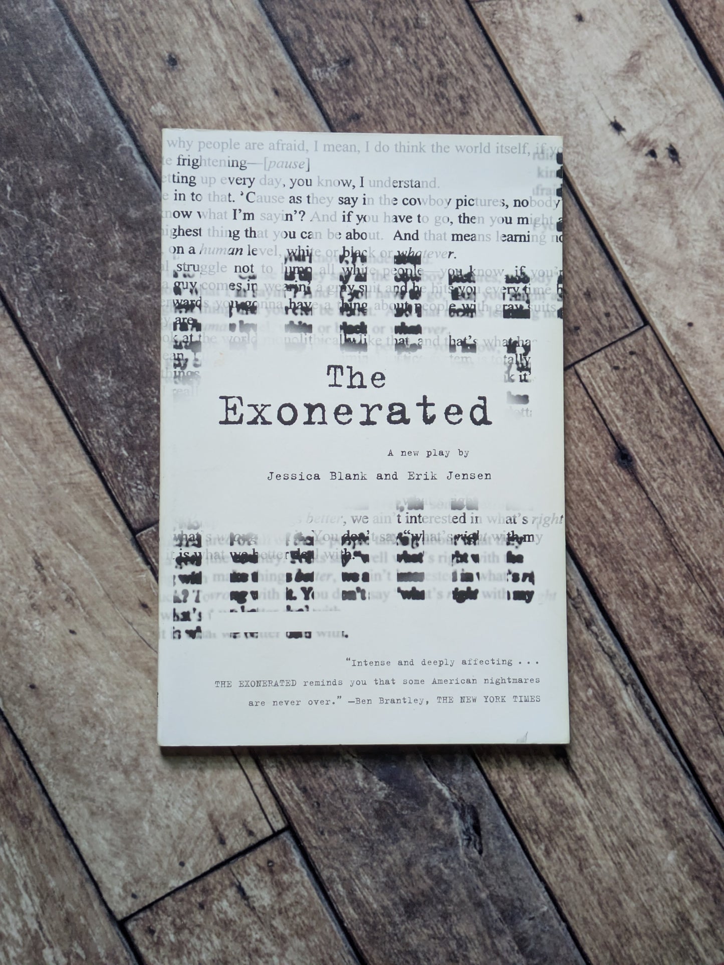 Exonerated: A Play, The (Theatrical Script) by Jessica Blank, Erik Jensen - Paperback