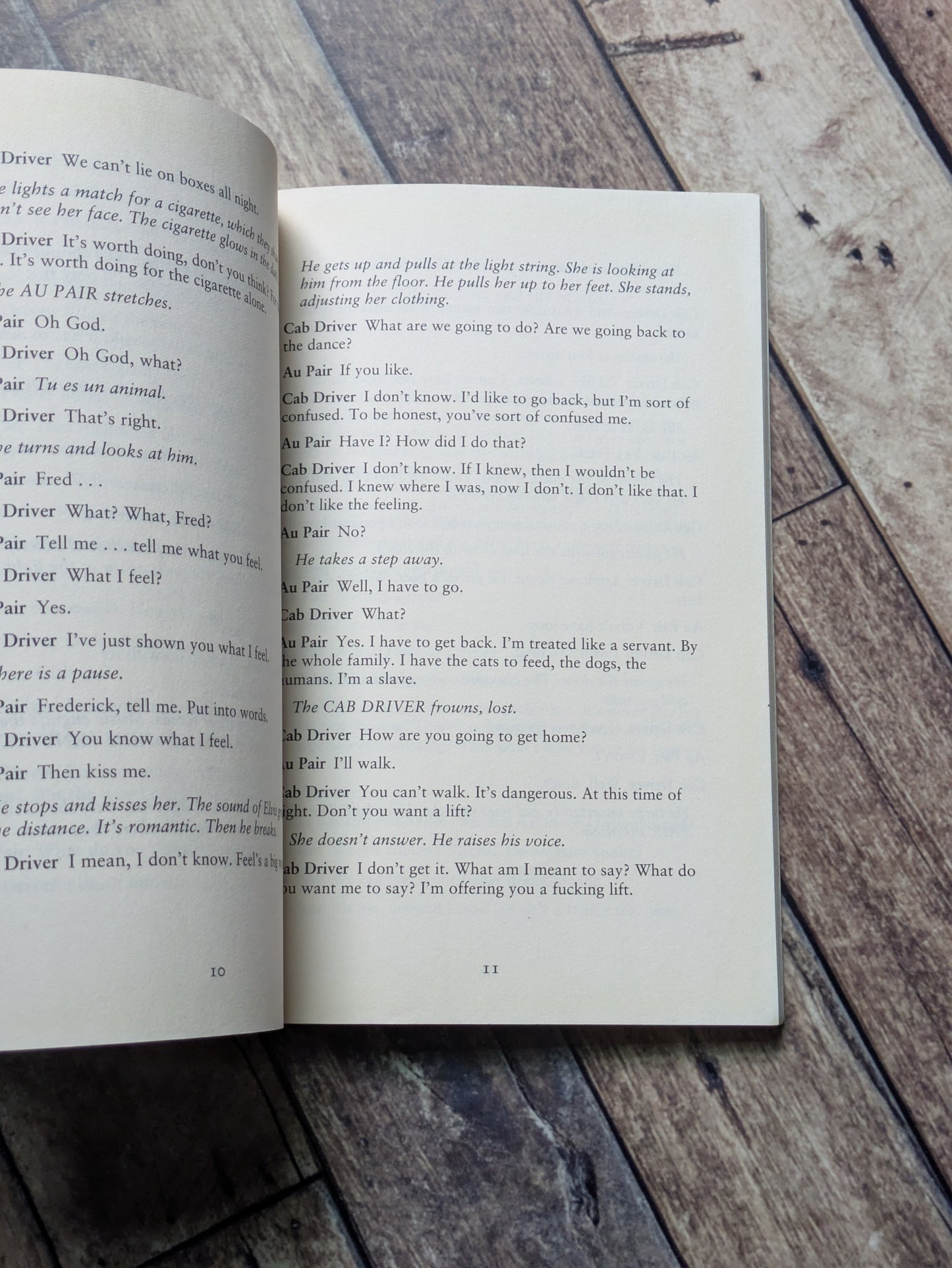 Blue Room, The (Theatrical Play Script) by David Hare - Vintage Paperback