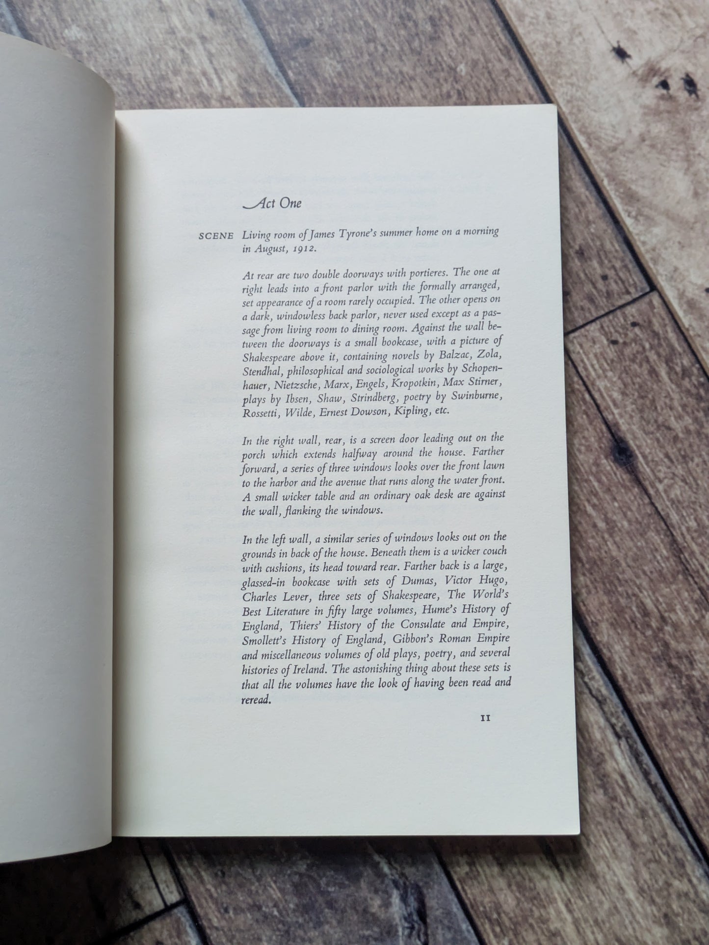Long Day’s Journey into Night (Theatrical Play) by Eugene O'Neill - Vintage Hardcover