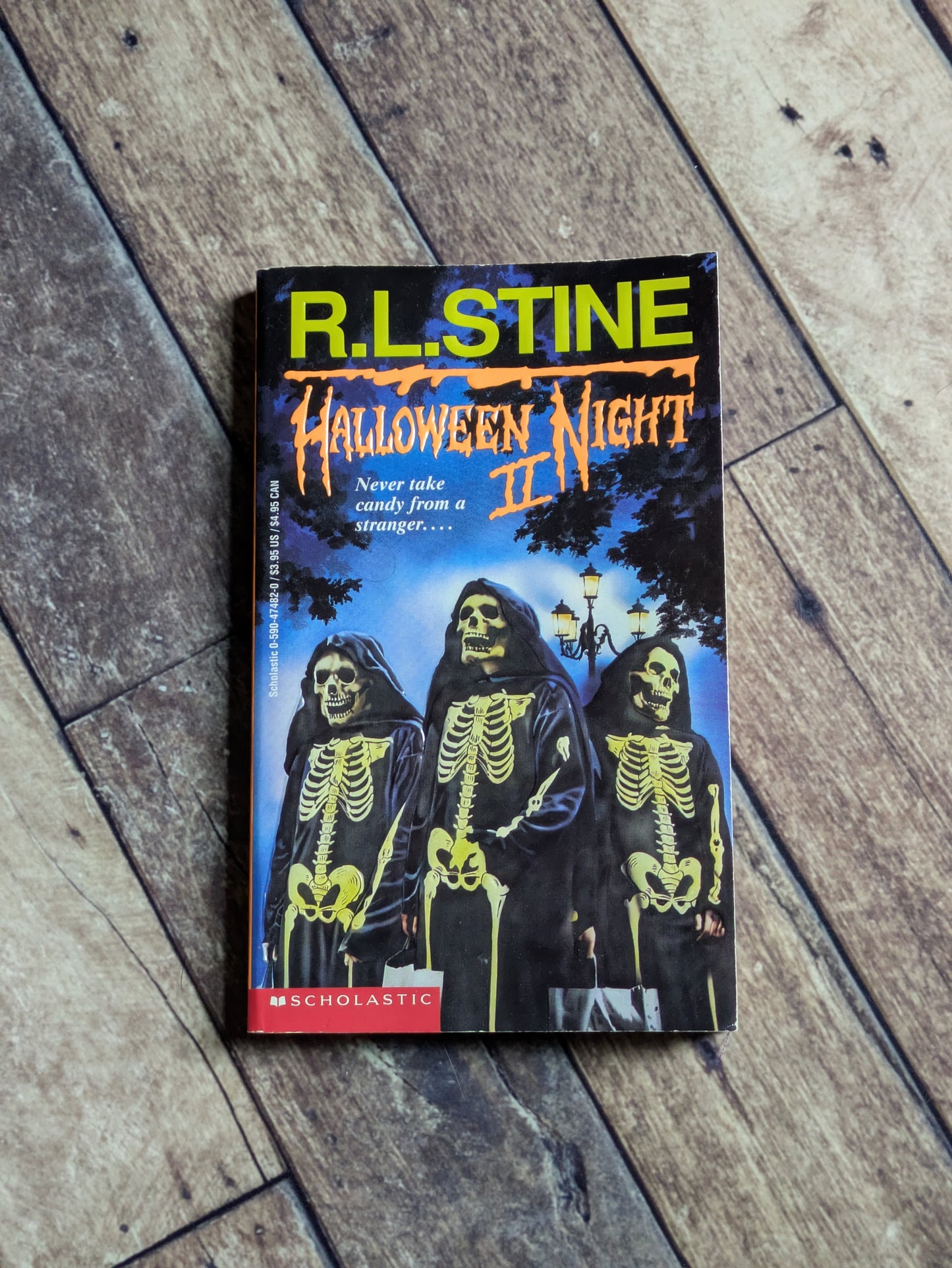 Halloween Night II (Point Horror) by R.L. Stine - Vintage Paperback